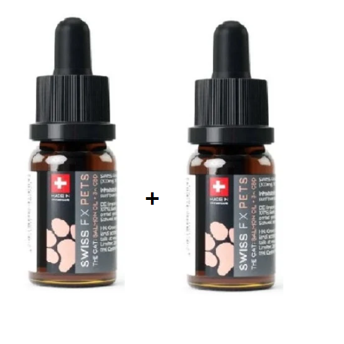 Swiss FX 2 x CBD Öl für Katze - Sparpaket!