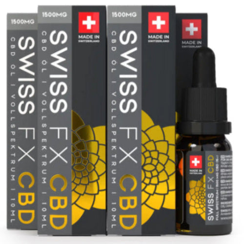 4x Swiss FX ÖL 15% (10ml): 4 zum Preis von 3 Aktion!