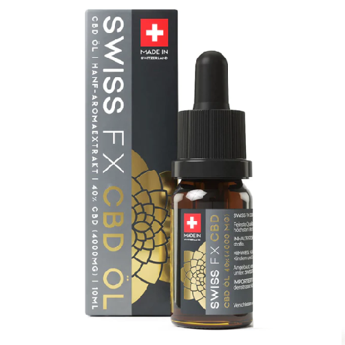 CBD Öl 40% Vollspektrum Swiss FX
