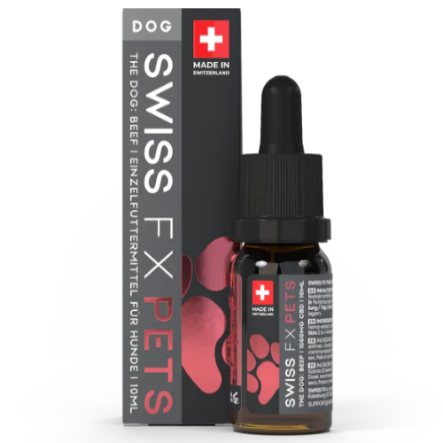 Swiss FX CBD Öl Hund 10% Beef