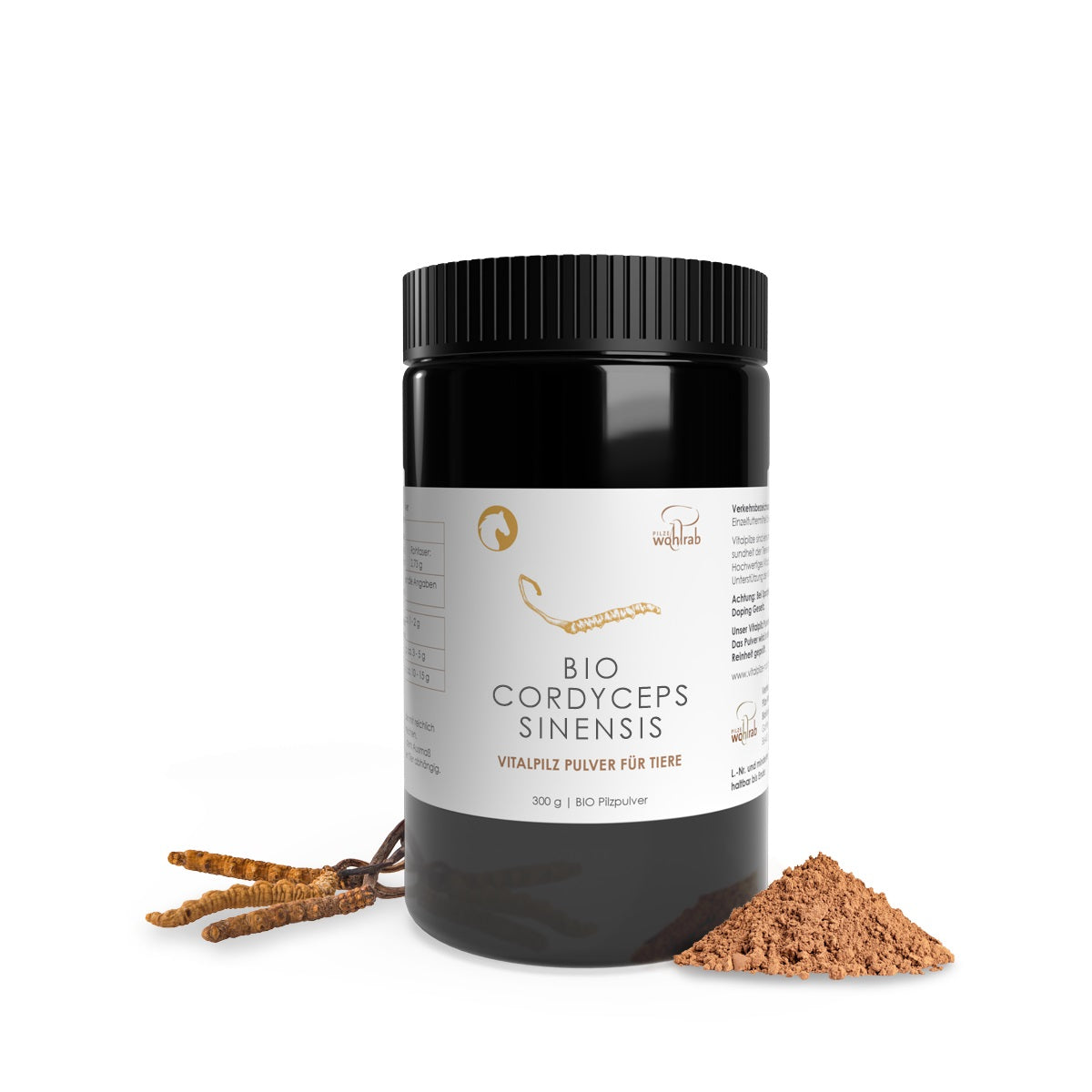 BIO Cordyceps sinensis Pulver für Tiere