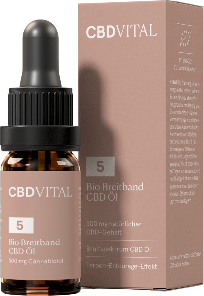 CBD Breitband Premium Öl 5% | 10 ml
